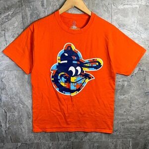 Orange Baltimore Orioles baseball tee Men's Medium multicolor #Orioles
